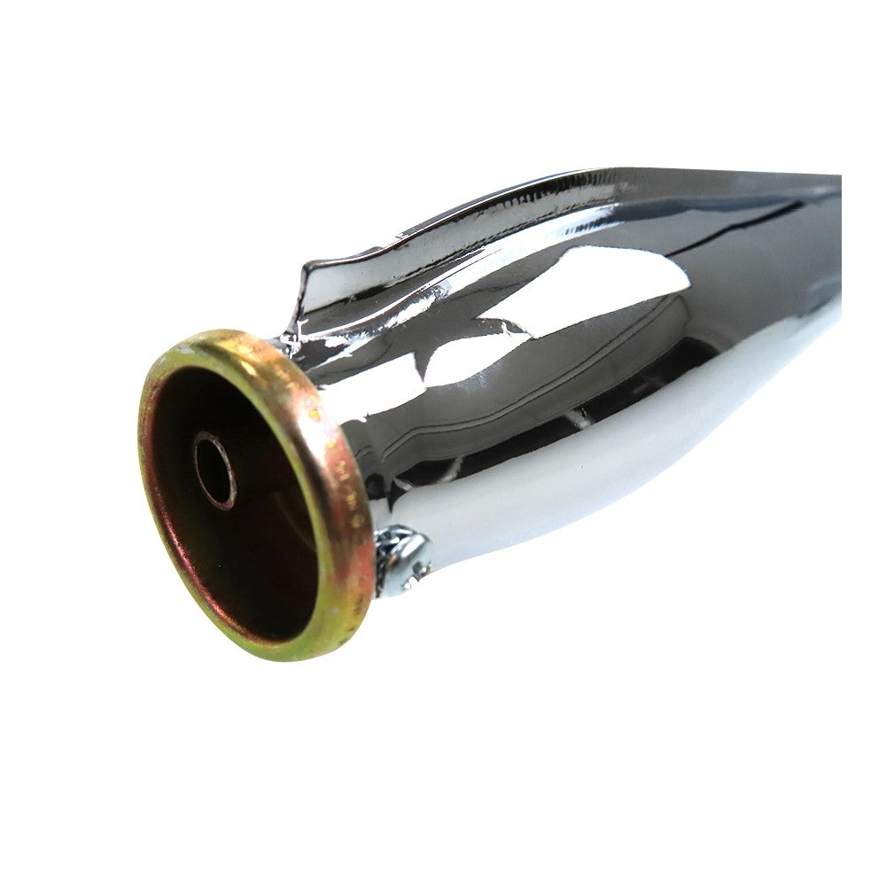Uitlaat 22mm Chroom Tomos A35/Revival/Flexer
