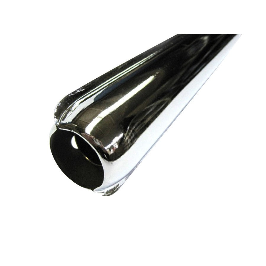 Tecno Uitlaat 22mm Chroom Met Ophangbeugel Tomos A35 | Tecno